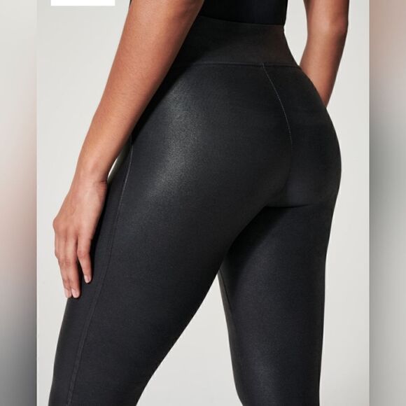 Spanx Faux Leather LeggingsSize M - Picture 4 of 14